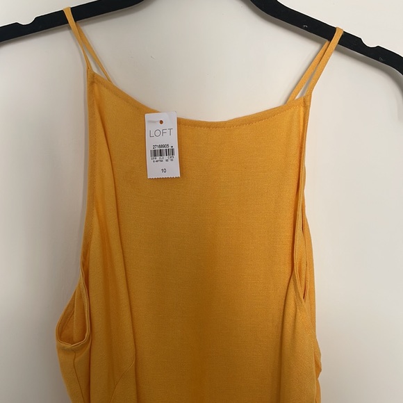 Loft Apron Dress NWT - Picture 2 of 14